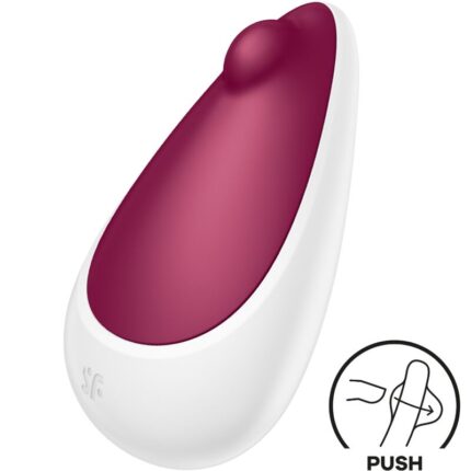 SATISFYER - SPOT ON 3 ESTIMULADOR DE CLÍTORIS ROJO - sexbliss - Foto 1